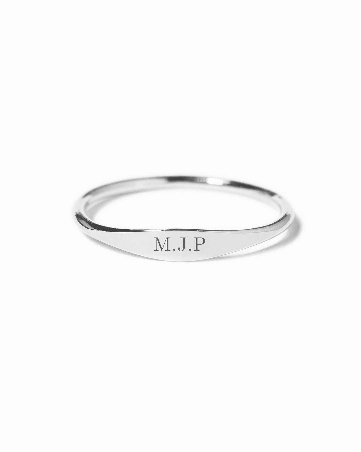 Engravable Signet Ring