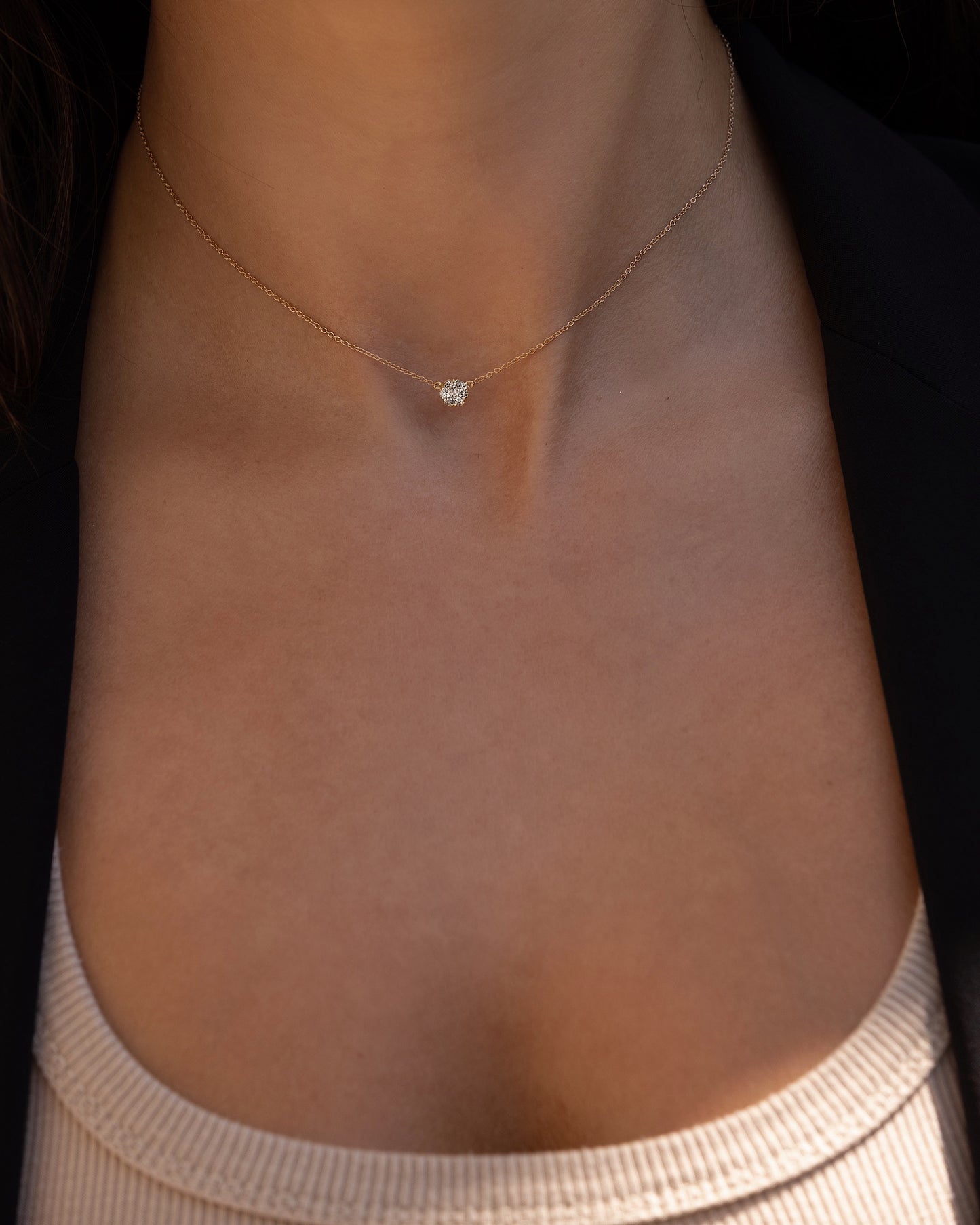 The Arameh Tiny Diamond Necklace