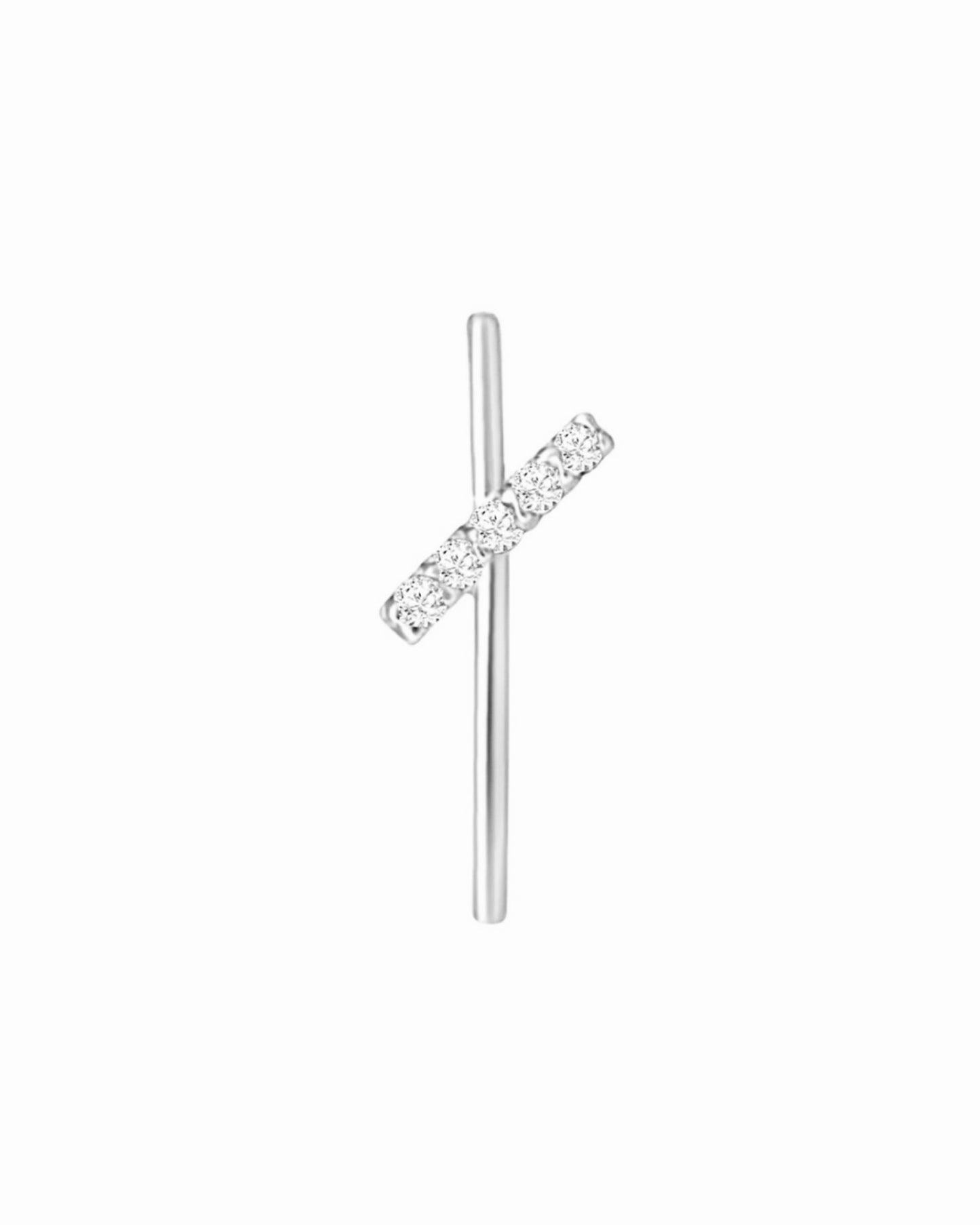 14K Rowan Diamond Stud