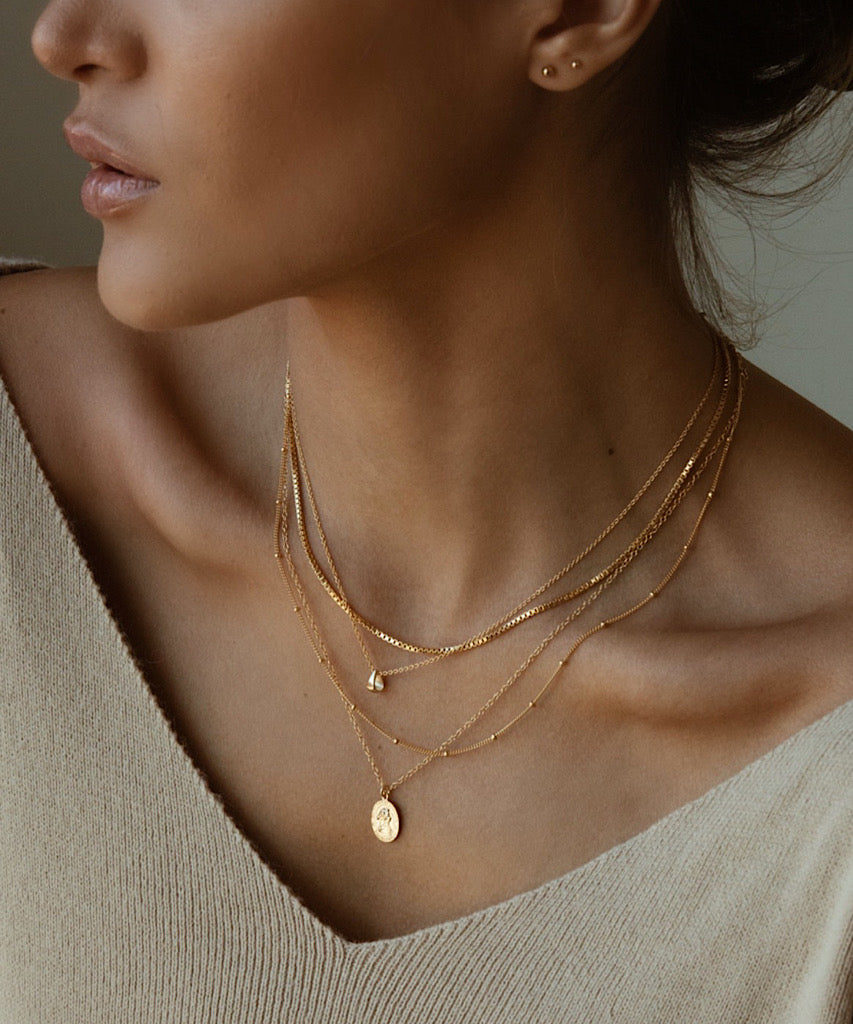 Box Chain Necklace | Anvi Studios