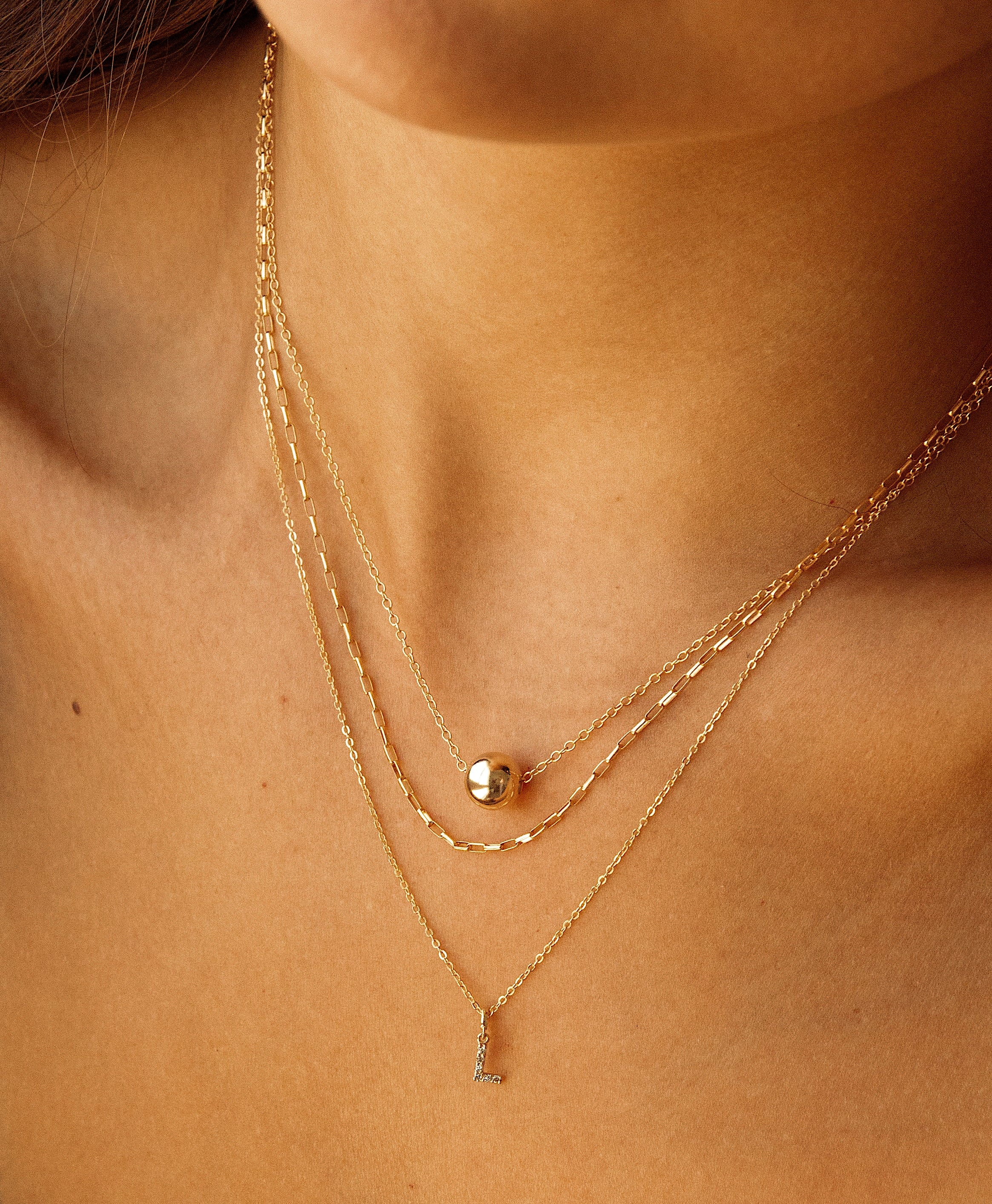 Tiny on sale gold chain